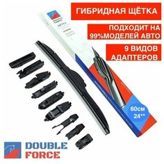 Щетка стеклоочистителя гибридная DFHY24 (600 мм.) Double Force