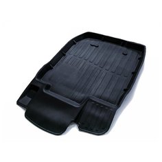 Резиновые 3D Standart коврики в салон SRTK для ВАЗ (LADA) Largus (2012-), водительский