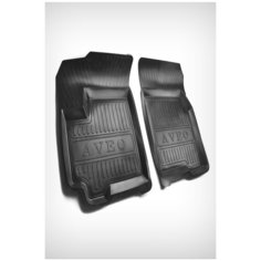 Коврики в салон резиновые передние 2шт Chevrolet Aveo седан T250, T255 II 2005-, хэтчбек T250, T255 II 2006-, Ravon Nexia R3 2016- высокий борт Comfort