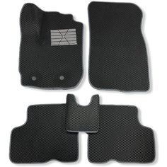 Автомобильные коврики ЕВА для Nissan Terrano (III) (D10) / Ниссан Террано 3 / 2014-2022 + подпятник АвтоЕва.рф
