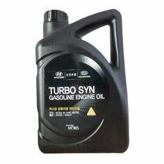 HYUNDAI-KIA 0510000441 5W-30 4L TURBO SYN GASOLINE CF-4 SM масло моторное синтетическое