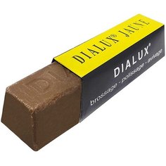 Паста полировальная Dialux Jaune желтая для полировки мягких цветных металлов, алюминий, мельхиор, нейзильбер, латунь, бронза, медь Osborn