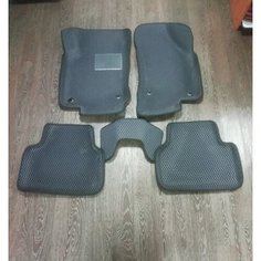 3D Eva коврики с бортами Skoda Octavia A7 2013-2020 Эва Carply