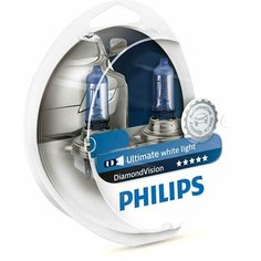 PHILIPS 12362DVS2 Автоампа (к-т, 2), H11 Diamond Vision 12V 55W PGJ19-2