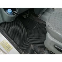 Eva коврики на автомобиль Ford Transit 2010 Эва коврики черные Транзит Нет бренда