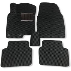 Автомобильные коврики ЕВА (EVA) для Nissan Qashqai (j10) / Ниссан Кашкай (j10) / 2006-2013 + подпятник АвтоЕва.рф