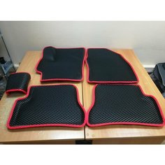 3D Eva ковры с бортами на автомобиль Mazda 3 bk 2003-2009 Эва коврики для Мазда 3 Carply