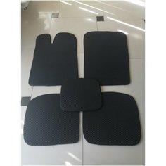 Коврики в салон EVA Lada(ВАЗ) 2101/04/05/06/07 черный/кант черный Престиж