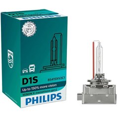 Ксеноновая лампа Philips D1S 35W +150% X-tremeVision 1шт /QR код подлинности, 85415XV2С1
