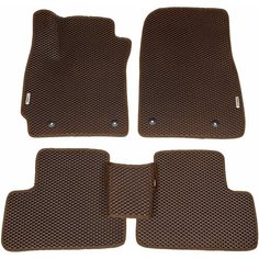 Автомобильные коврики (автоковрики) ЭВА (EVA) ЕВА для MAZDA CX-7 / Мазда CX7 / 2006-2012 + 2 логотипа АвтоЕва.рф