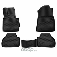 Коврики 3D в салон BMW X4, 2014-2017, (F26), Внед, (Европа), 4 шт. (полиуретан) Element ELEMENT3D0542210K