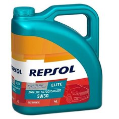 Синтетическое моторное масло Repsol Elite Long Life 50700/50400 5W30, 4 л, 1 шт.