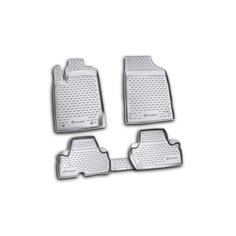 Коврики в салон MITSUBISHI L-200 2D 2010-2015, 4 шт. (полиуретан) \ Митсубиси Л200 Element