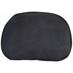 Подушка на подголовник SKYWAY 30*20*2см Алькантара Черная, S08003006
