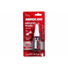 ABRO TL010RDRW ABRO MASTERS Фиксатор резьбовых соединений неудаляемый красный (0.010L)