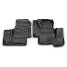 Коврики 3D в салон MERCEDES-BENZ Sprinter Classic (W909), 2000-2006, 2013->, 2 шт. (полиуретан) Element