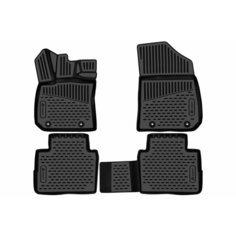 Коврики 3D в салон подходят для GEELY Preface 2024 -, Седан, 4 шт. (полиуретан) / Джили Element