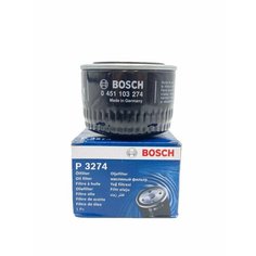 Фильтр масляный BOSCH 451103274 P 3274 для а/м LADA ( ВАЗ) Калина Гранта Приора