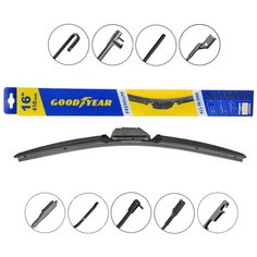 Щетка стеклоочистителя 410 мм бескаркасная 1 шт Goodyear PREMIUM GY000436