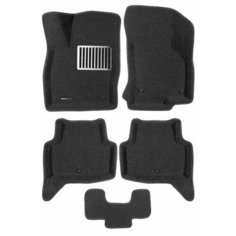 Коврики в салон для SKODA Octavia A7 / A8 (2013-2020-) / AUDI A3 (2014-) / VW Golf 7 (2013-) / Jetta (2019-) Euromat 3D Lux