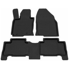 Коврики в салон резиновые для Toyota RAV 4 (06-13), Rezkon