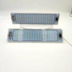 Подсветка автомобильная плафоны салона светодиодные Led Plaza