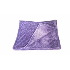 Полотенце XL (двухстороннее) из фиолетовой микрофибры, 60x90см, плотность 1200gsm. Для сушки кузова. Ewocar