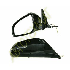 Зеркало боковое ВАЗ 2110, 2111, 2112, 2170, 2171 лада приора, комплект в корпусе LADA VESTA, Largus FL, с повторителем поворотов. Automobile Plastics Factory