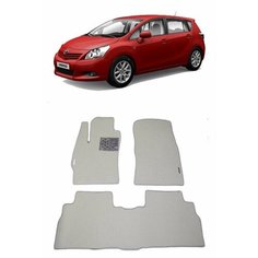 Ева коврики Toyota Verso I 5мест 2009 - 2012/ Ева ЭВА сота/ цвет Черный c черной окантовкой / EVA Smart / коврики в салон автомобиля Тойота