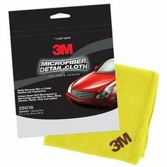 Микрофибровая желтая салфетка 3М™ 39016 для деликатного ухода за лакокрасочным покрытием, панелей приборов / 320 x 360 мм 3M