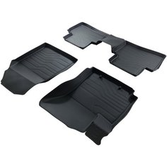 Коврики автомобильные резиновые в салон 3D PREMIUM для Hyundai Creta (2021-) / Автоковрики с бортом для Хендай Крета Srtk