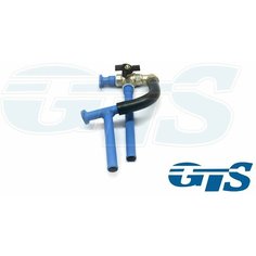 Кран отопителя печки с байпасом "GTS" для а/м ВАЗ Нива 2121-21214 (без кондиционера)