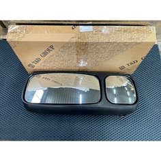 Зеркало правое 251x469 двойное с ручной регулировкой и подогревом Вольво ФШ ФМ ( Volvo Fh Fm) Tang De