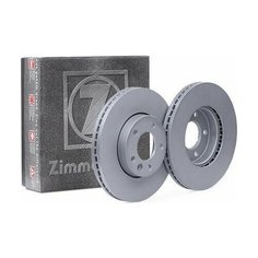 Zimmermann 600.3223.20 Комплект (2шт) передних вентилируемых дисков для VW TOUAREG/T5