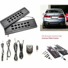 Рамка для номерных знаков - модернизированная - пара европейского стандарта Нет бренда