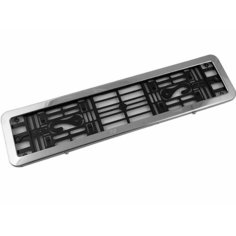 Рамка для номера Dollex SPL-10 нержавеющая сталь 1 шт.