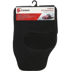Комплект ковриков в салон Torso 680805 , 4 шт. черный 4