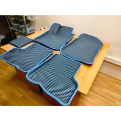 3D Eva коврики с бортами Renault Logan I 2004-2015 Эва ковры Рено Логан 1 Carply