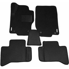 Автомобильные коврики ЭВА (EVA) для Mercedes-Benz ML (II) (W164) / Мерседес-Бенц / 2005-2010 + подпятник + 2 логотипа АвтоЕва.рф