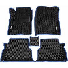 Автомобильные коврики ЭВА (EVA) для FORD FOCUS (II) (Форд Фокус 2) c 3D бортами 2005-2011 + подпятник + 2 логотипа АвтоЕва.рф