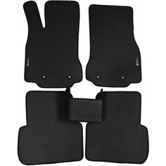 Автомобильные коврики (автоковрики) ЭВА / EVA / ЕВА для JAGUAR XF (I) / Ягуар / 2007-2015 + 2 логотипа АвтоЕва.рф