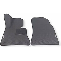 Автомобильные коврики передние (автоковрики) ЭВА (EVA) ЕВА для BMW X5 (E53) / БМВ Х5 / 1999-2006 + подпятник + 2 логотипа АвтоЕва.рф