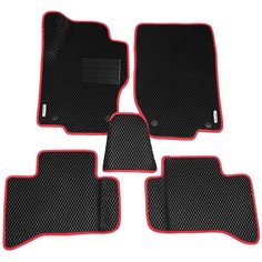 Автомобильные коврики ЭВА (EVA) для Mercedes-Benz ML (II) (W164) / Мерседес-Бенц / 2005-2010 + подпятник + 2 логотипа АвтоЕва.рф