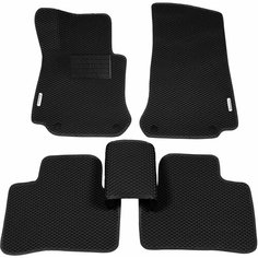 Автомобильные коврики (автоковрики) ЭВА (EVA) ЕВА для Mercedes-Benz GLC COUPE (I) (X253) / Мерседес-Бенц GLC купе / 2015-н. в + подпятник + 2 логотипа АвтоЕва.рф