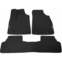 Автомобильные коврики ЭВА (EVA) для LEXUS RX (III) (300H, 330H, 350H, 400H) 2008-2015 + 2 логотипа АвтоЕва.рф
