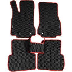 Автомобильные коврики (автоковрики) ЭВА / EVA / ЕВА для JAGUAR XF (I) / Ягуар / 2007-2015 + 2 логотипа АвтоЕва.рф