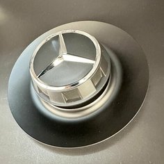 Колпак на диски Mercedes реплика 164мм 1шт. Колпак тарелка закрутка на диски Мерседес реплика Nal Auto