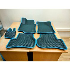 3D EVA коврики Skoda OKTAVIA A5 (Октавия) с бортиками Carply