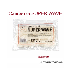 Пылесборная салфетка Roxel Pro SUPER WAVE, липкая, 80х80см, 3штуки Roxelpro