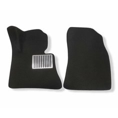 Автомобильные коврики передние (автоковрики) ЭВА (EVA) ЕВА для BMW X5 (E53) / БМВ Х5 / 1999-2006 + подпятник + 2 логотипа АвтоЕва.рф